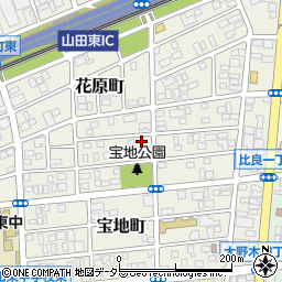 愛知県名古屋市西区宝地町224-1周辺の地図