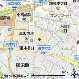 愛知県瀬戸市南仲之切町94-5周辺の地図