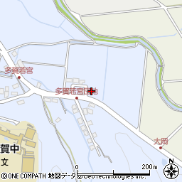 滋賀県犬上郡多賀町多賀1835-7周辺の地図