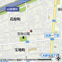 愛知県名古屋市西区宝地町272-3周辺の地図