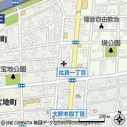 愛知県名古屋市西区宝地町394-2周辺の地図