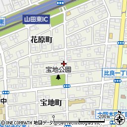 愛知県名古屋市西区宝地町224-3周辺の地図