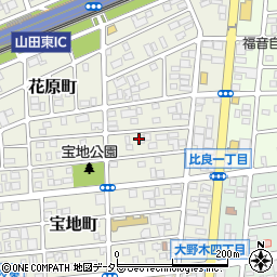 愛知県名古屋市西区宝地町274周辺の地図