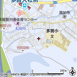 滋賀県犬上郡多賀町多賀722-41周辺の地図