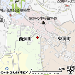 愛知県瀬戸市西洞町17周辺の地図