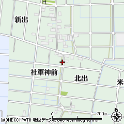 愛知県稲沢市野崎町社軍神前80-1周辺の地図