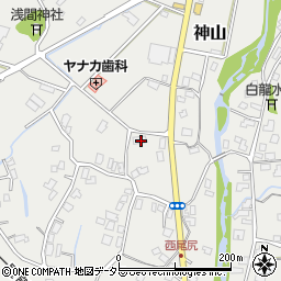 静岡県御殿場市神山1106周辺の地図