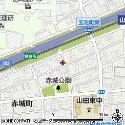 愛知県名古屋市西区赤城町173周辺の地図