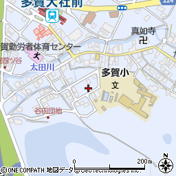滋賀県犬上郡多賀町多賀722-42周辺の地図