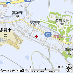 滋賀県犬上郡多賀町多賀584周辺の地図