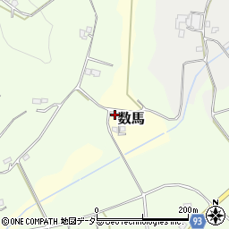 千葉県富津市数馬662周辺の地図