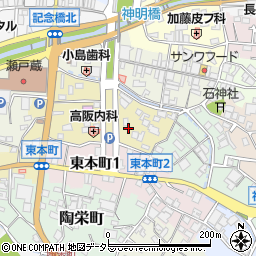 愛知県瀬戸市南仲之切町96-2周辺の地図