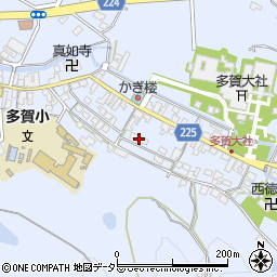 滋賀県犬上郡多賀町多賀582周辺の地図