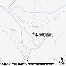 島根県雲南市木次町湯村835-2周辺の地図