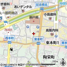 愛知県瀬戸市蔵所町79周辺の地図