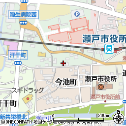 愛知県瀬戸市西追分町83周辺の地図