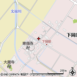 滋賀県彦根市下岡部町399周辺の地図