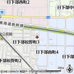 株式会社原芳商会　稲沢営業所周辺の地図