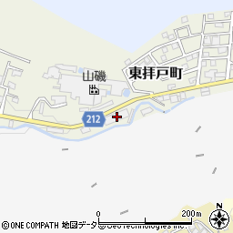 愛知県瀬戸市東拝戸町70周辺の地図