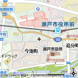 愛知県瀬戸市西追分町65周辺の地図