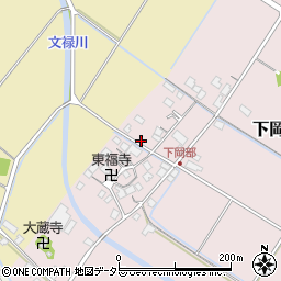 滋賀県彦根市下岡部町401-1周辺の地図