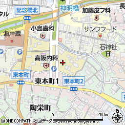 愛知県瀬戸市南仲之切町85-4周辺の地図