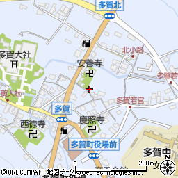 滋賀県犬上郡多賀町多賀484周辺の地図