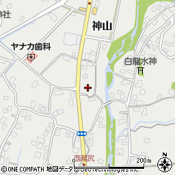 静岡県御殿場市神山881周辺の地図