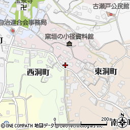 愛知県瀬戸市仲洞町17周辺の地図