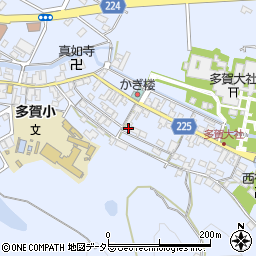 滋賀県犬上郡多賀町多賀579周辺の地図