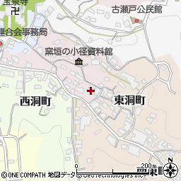 愛知県瀬戸市仲洞町22周辺の地図