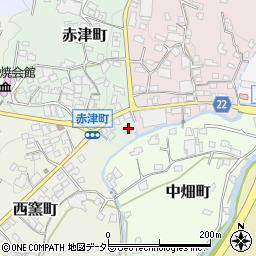 愛知県瀬戸市赤津町5周辺の地図