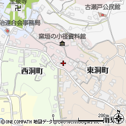 愛知県瀬戸市仲洞町18周辺の地図