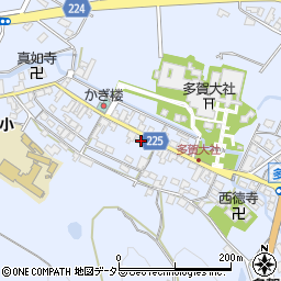 滋賀県犬上郡多賀町多賀626周辺の地図