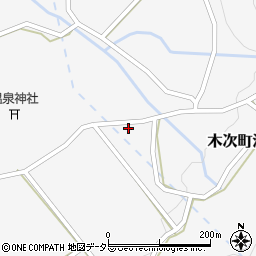 島根県雲南市木次町湯村1153-5周辺の地図