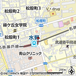 ＣＰアリア　水野駅前店周辺の地図