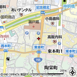 愛知県瀬戸市南仲之切町20周辺の地図