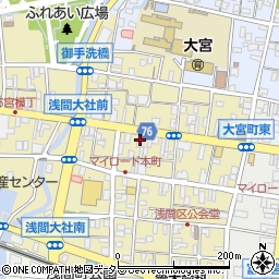藤太郎本店周辺の地図