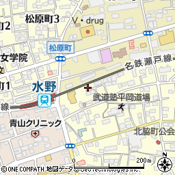 愛知県瀬戸市北脇町28周辺の地図