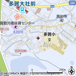 滋賀県犬上郡多賀町多賀722-36周辺の地図