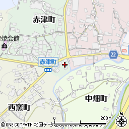 愛知県瀬戸市赤津町4周辺の地図