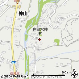 静岡県御殿場市神山190周辺の地図