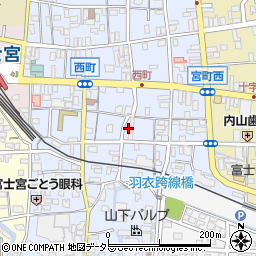 秋元シート店周辺の地図