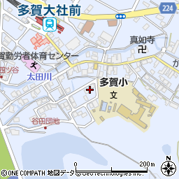滋賀県犬上郡多賀町多賀722-37周辺の地図