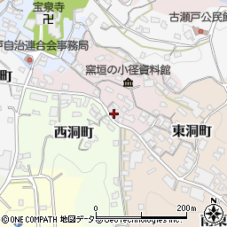 愛知県瀬戸市仲洞町15周辺の地図