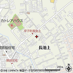 〒488-0872 愛知県尾張旭市平子町長池上の地図
