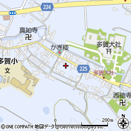 滋賀県犬上郡多賀町多賀629周辺の地図