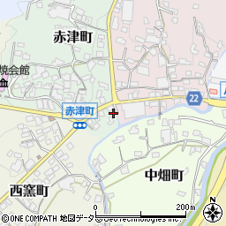 愛知県瀬戸市赤津町8周辺の地図