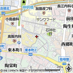 愛知県瀬戸市南仲之切町53周辺の地図