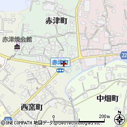 愛知県瀬戸市赤津町17周辺の地図